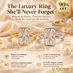 The Luxury-Looking Diamond Ring She’ll Never Want To Take Off-Last Day Sale-90% OFF🔥