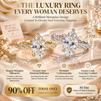 The Luxury Marquise Ring That Makes Your Hands Look Instantly More Elegant-Last Day Sale-90% OFF🔥