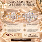 A Marquise Lab-Grown Diamond Ring Made to Be Remembered-Last Day Sale-90% OFF🔥
