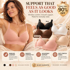 Finally, A Wireless Bra That Gives You The Comfort You Want And The Support You Need-Last Day Sale🔥90% OFF