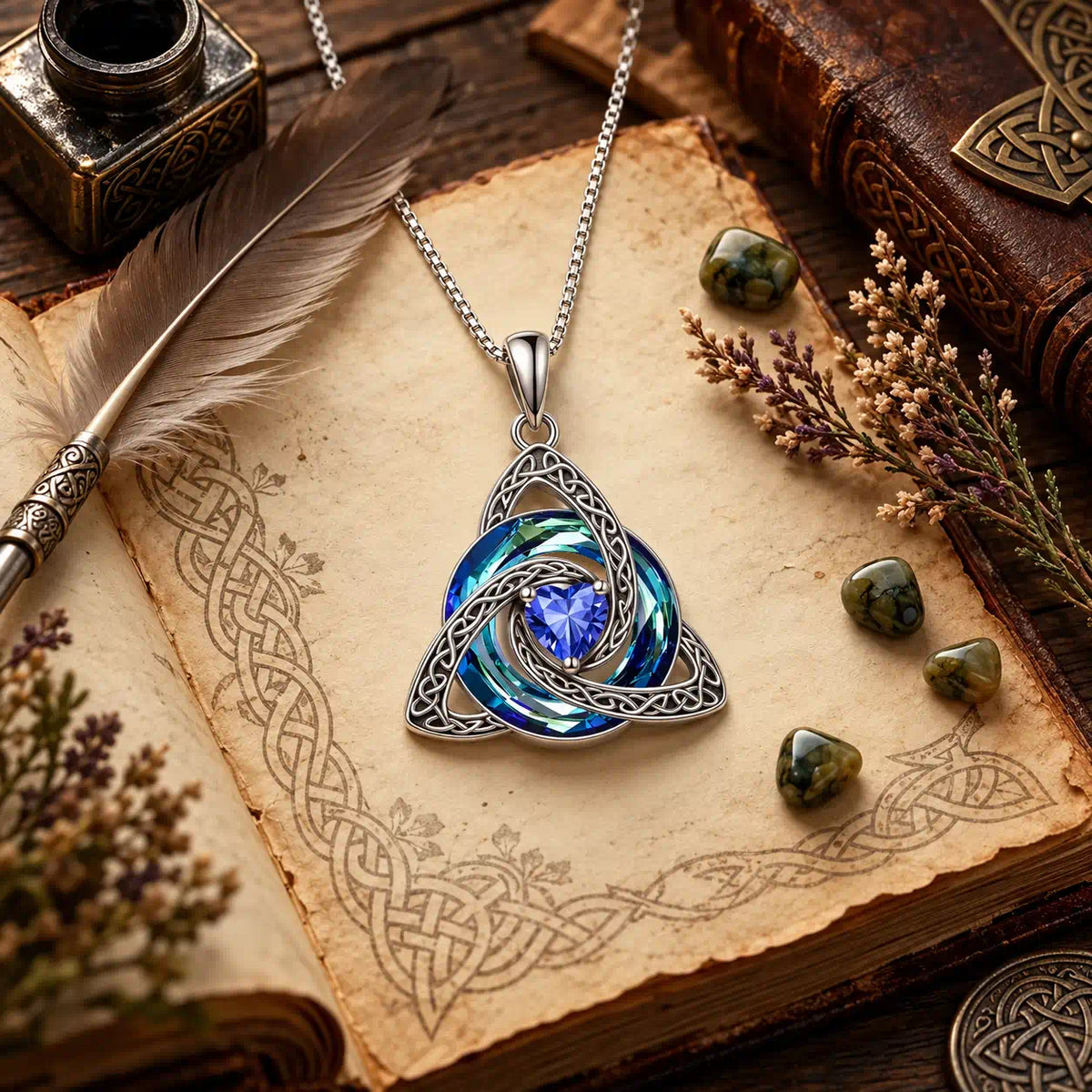 A Meaningful Birthstone Necklace Designed To Protect Your Energy, Celebrate Your Story, And Keep What Matters Close -Last Day Sale-90% OFF🔥