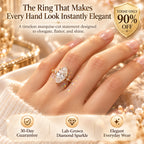 The Marquise Diamond Ring That Makes Your Hands Look Instantly More Elegant-Last Day Sale-90% OFF🔥