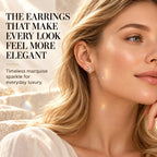 The Moissanite Earrings That Make Every Look Feel More Expensive — Timeless Marquise Brilliance Designed For Everyday Luxury-Last Day Sale🔥90% OFF