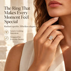 The Luxury-Looking Diamond Ring She’ll Never Want To Take Off-Last Day Sale-90% OFF🔥