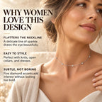 A Little Luxury You’ll Want to Wear Every Day — A Delicate Five-Stone Lab-Grown Diamond Necklace for Effortless, Timeless Elegance -Last Day Sale-90% OFF🔥