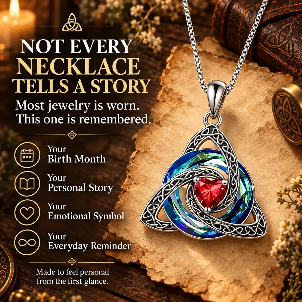 A Meaningful Birthstone Necklace Designed To Protect Your Energy, Celebrate Your Story, And Keep What Matters Close -Last Day Sale-90% OFF🔥