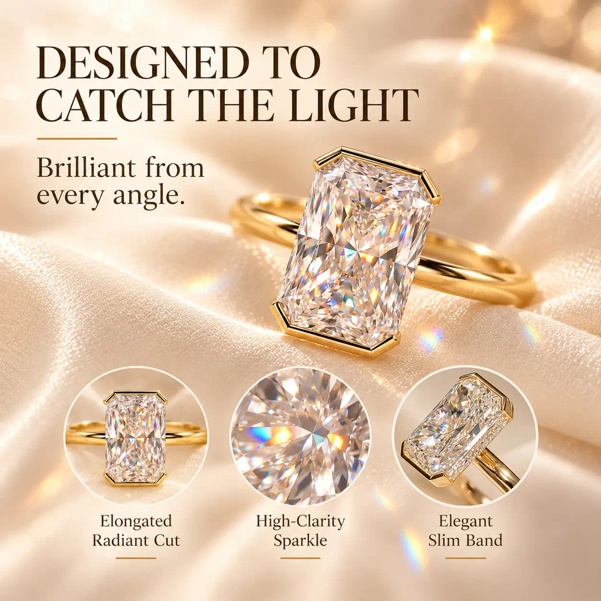 The Luxury-Looking Diamond Ring She’ll Never Want To Take Off-Last Day Sale-90% OFF🔥