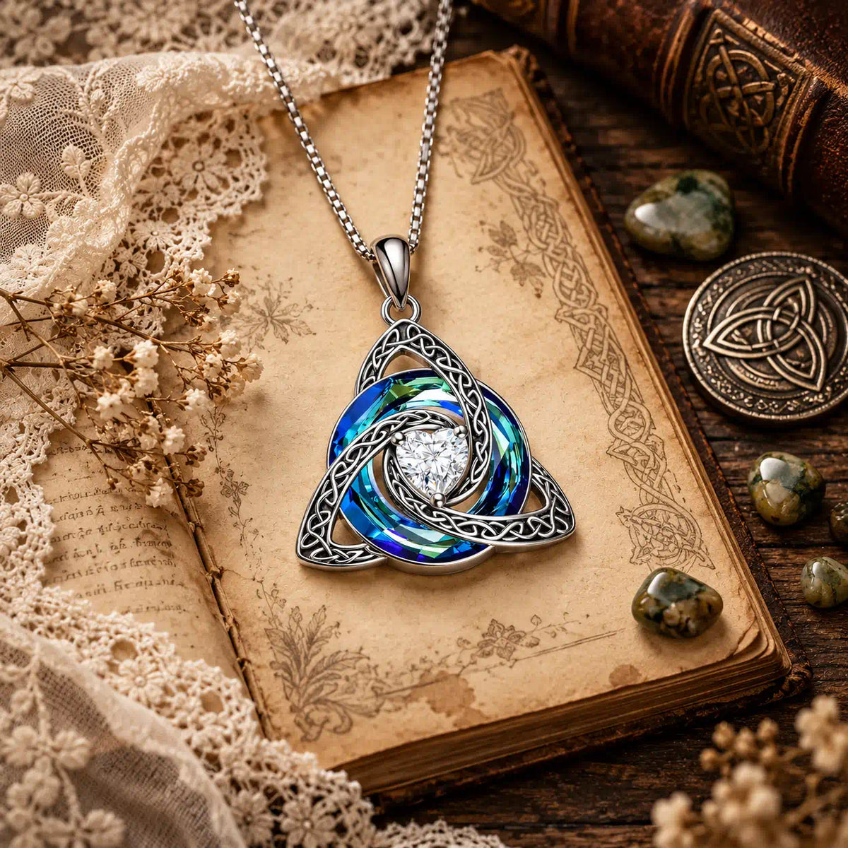 A Meaningful Birthstone Necklace Designed To Protect Your Energy, Celebrate Your Story, And Keep What Matters Close -Last Day Sale-90% OFF🔥