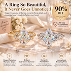 A Stunning Marquise Lab Diamond Ring Designed To Make Your Hands Look More Elegant — With Romantic Floral Details And Luxury Sparkle You’ll Love Every Day-Last Day Sale-90% OFF🔥