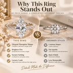 The Luxury Marquise Ring That Makes Your Hands Look Instantly More Elegant-Last Day Sale-90% OFF🔥