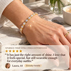 A distinctive X-link silhouette, brilliant lab-grown diamonds, and two timeless finishes. Find the bracelet that makes your everyday style feel more refined. -Last Day Sale-90% OFF🔥