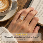 The Luxury-Looking Diamond Ring She’ll Never Want To Take Off-Last Day Sale-90% OFF🔥