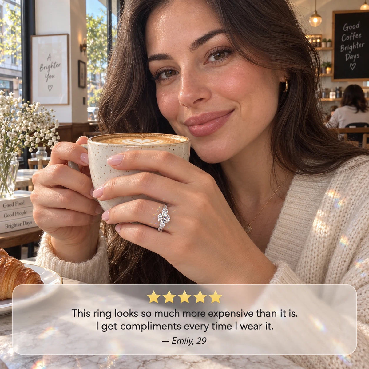 The Luxury Ring You’ve Always Dreamed Of — Without The Luxury Price-Last Day Sale-90% OFF🔥