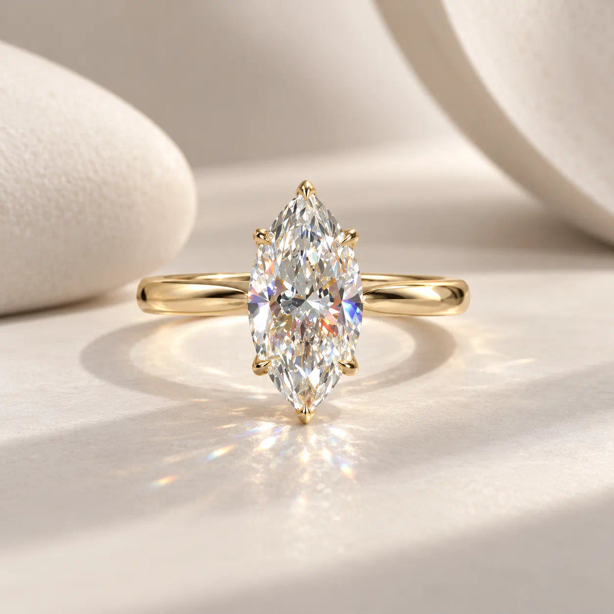 The Marquise Diamond Ring Designed To Make Your Hands Look Longer, More Elegant & Effortlessly Luxurious-Last Day Sale-90% OFF🔥