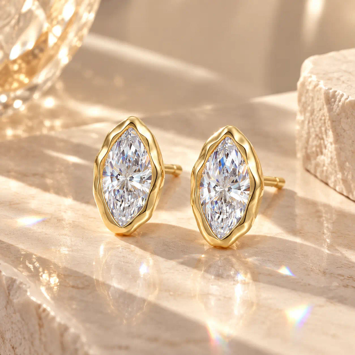 The Moissanite Earrings That Make Every Look Feel More Expensive — Timeless Marquise Brilliance Designed For Everyday Luxury-Last Day Sale🔥90% OFF