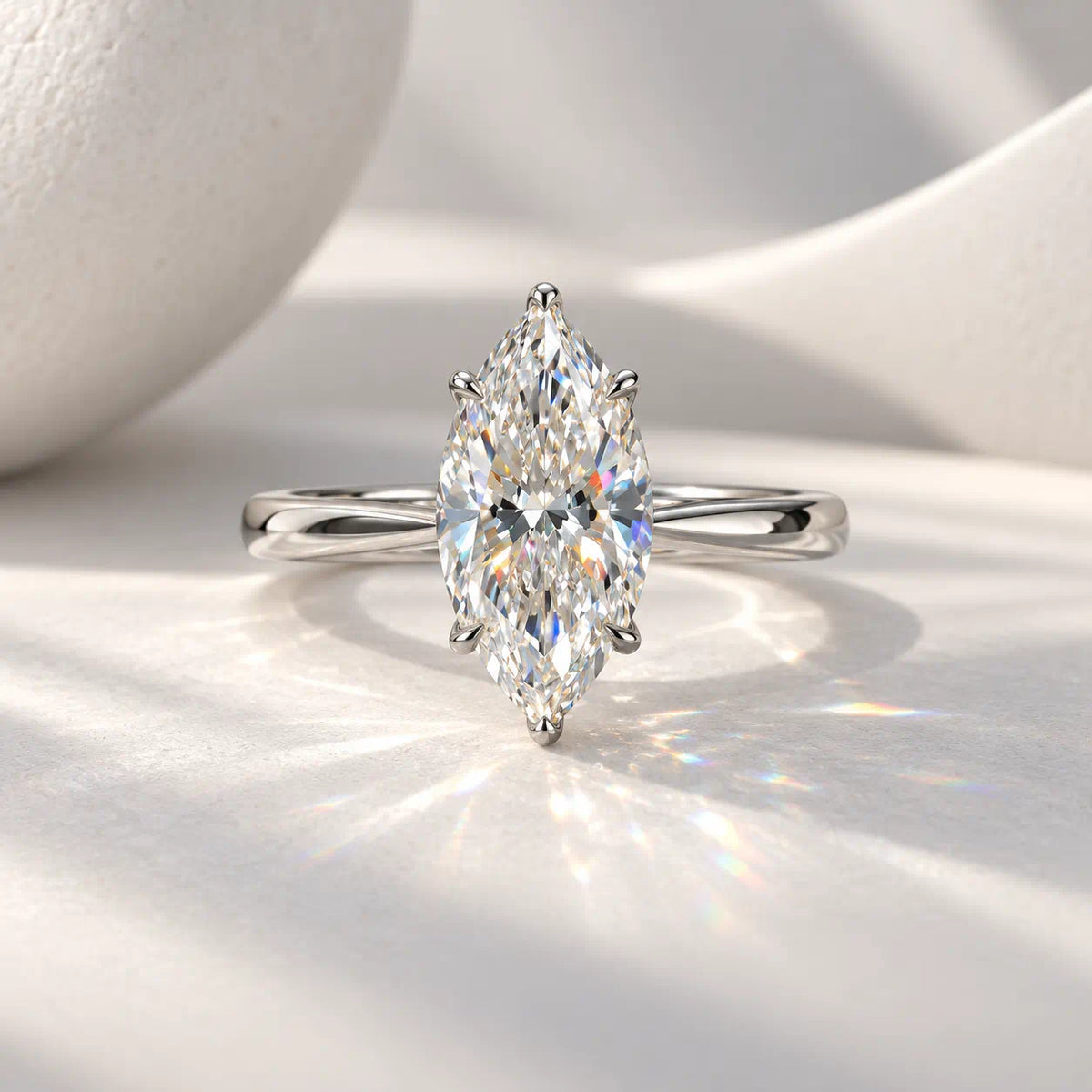 The Marquise Diamond Ring Designed To Make Your Hands Look Longer, More Elegant & Effortlessly Luxurious-Last Day Sale-90% OFF🔥